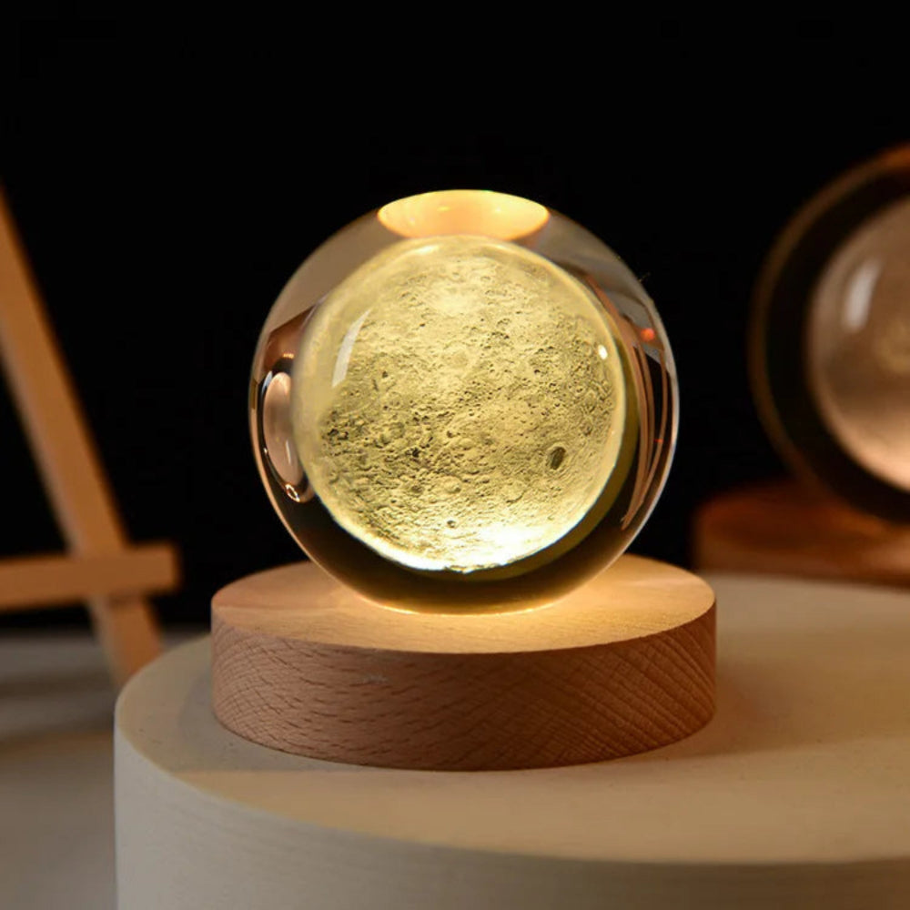 3D Engraved Universe Lamp with Soft Glow – Cosmic Decor for Relaxation and Meditation 2