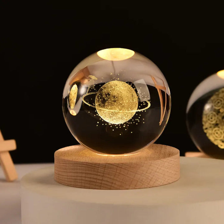 3D Engraved Universe Lamp with Soft Glow – Cosmic Decor for Relaxation and Meditation 4