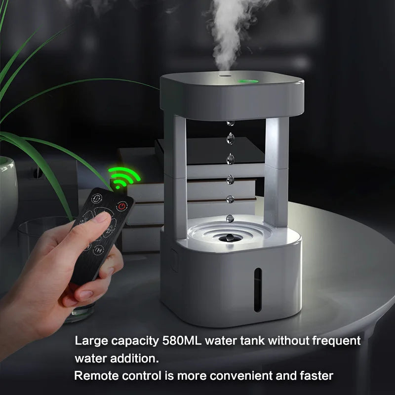 Anti-Gravity Humidifier and Aroma Diffuser – Ideal for Bedroom or Home Spa 1