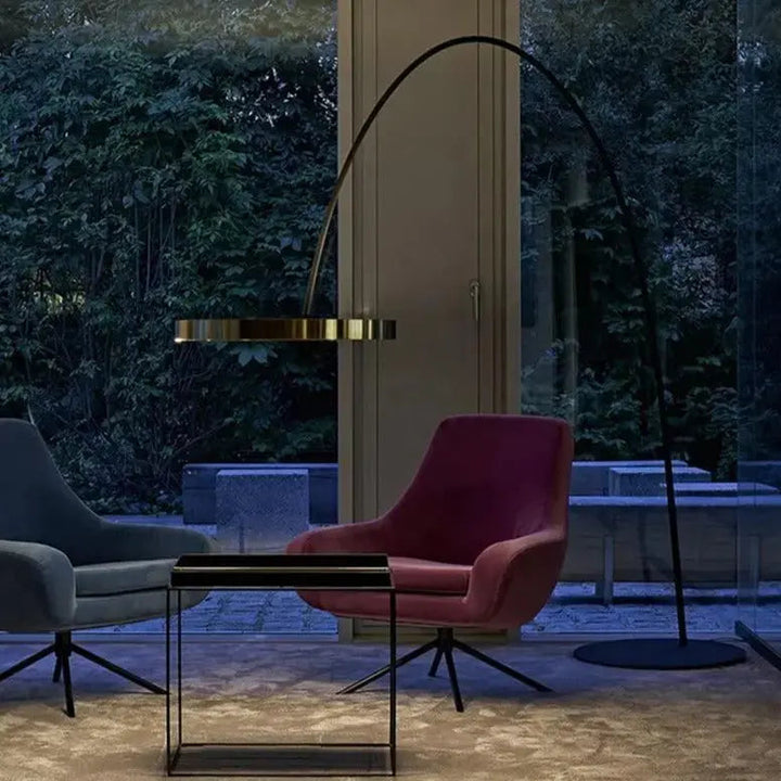 Arched Galaxy Floor Lamp with LED Lighting – Modern Design for Living Room Decor 4