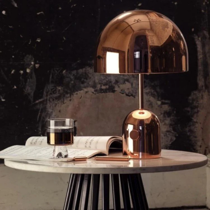Architectural Dome Table Lamp with Soft Ambient Glow – Elegant Lighting for Living Room or Office 2