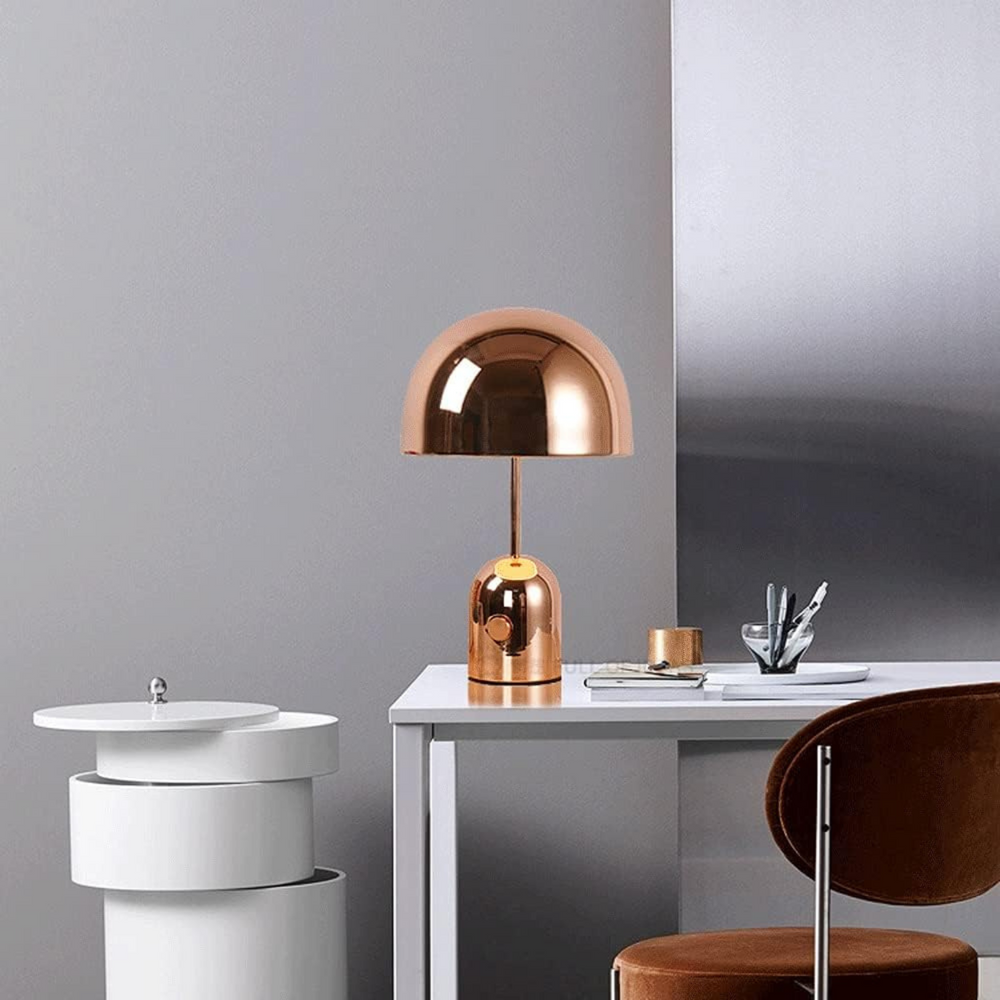 Architectural Dome Table Lamp with Soft Ambient Glow – Elegant Lighting for Living Room or Office 4