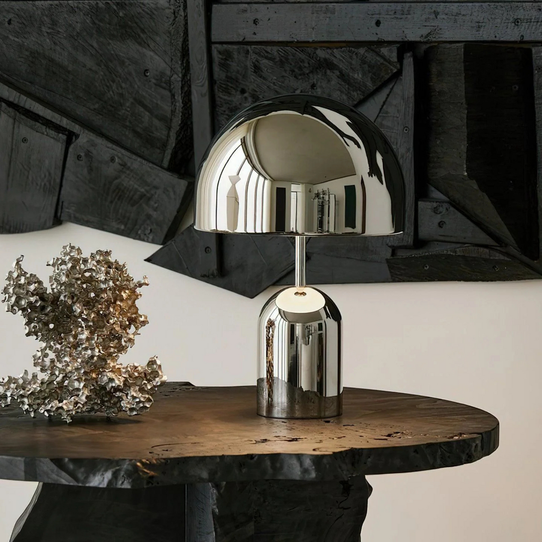 Architectural Dome Table Lamp with Soft Ambient Glow – Elegant Lighting for Living Room or Office 5