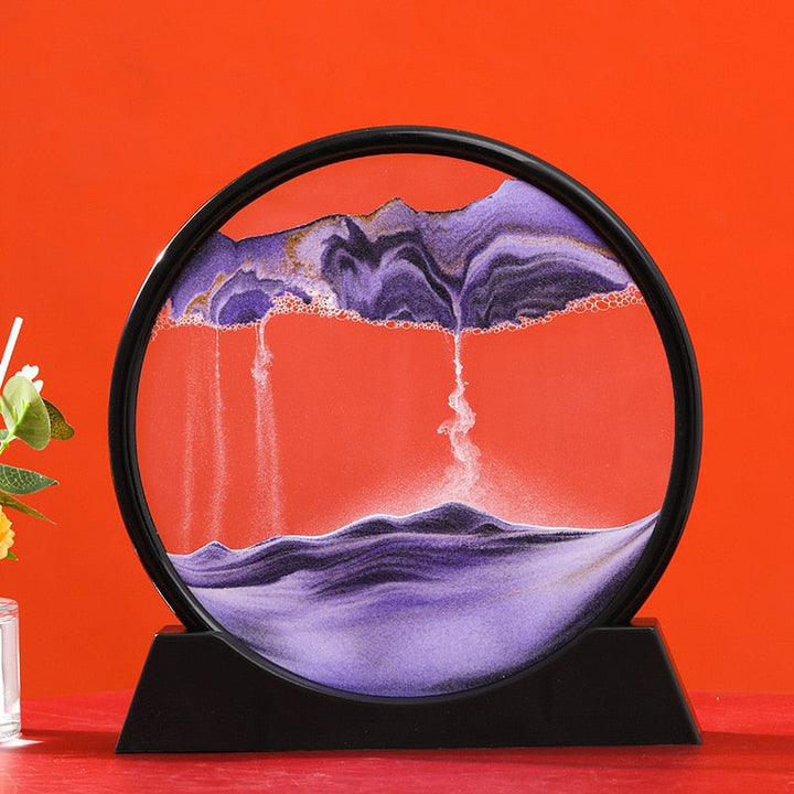 ArtZ Sand and Water Moving Art – Unique Desktop Decor for Office or Home 2