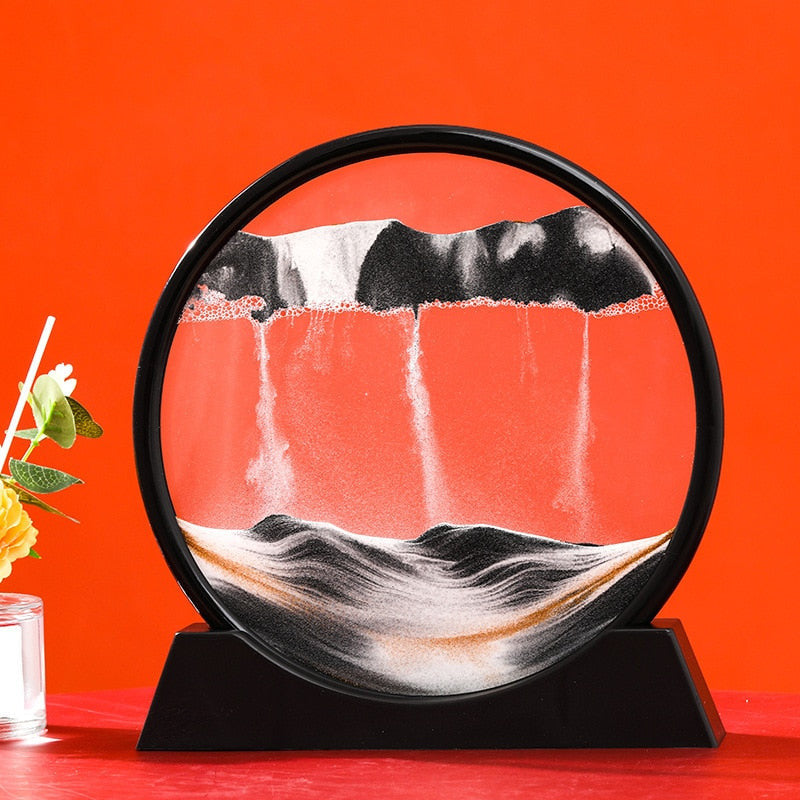 ArtZ Sand and Water Moving Art – Unique Desktop Decor for Office or Home 3