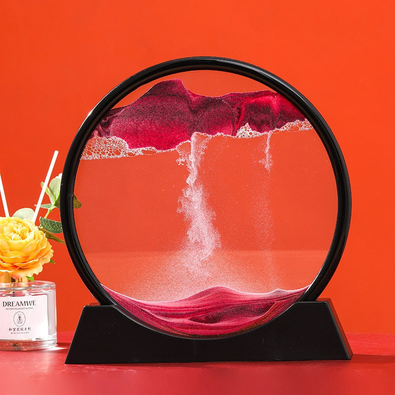 ArtZ Sand and Water Moving Art – Unique Desktop Decor for Office or Home 4