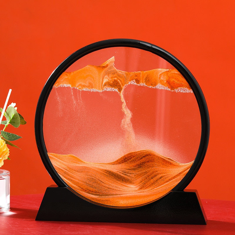ArtZ Sand and Water Moving Art – Unique Desktop Decor for Office or Home 5