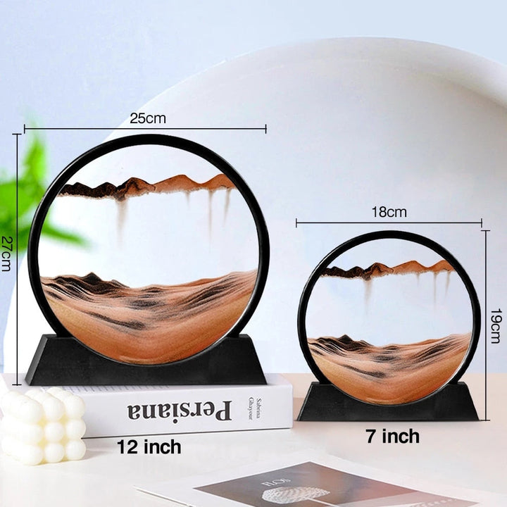 ArtZ Sand and Water Moving Art – Unique Desktop Decor for Office or Home 7