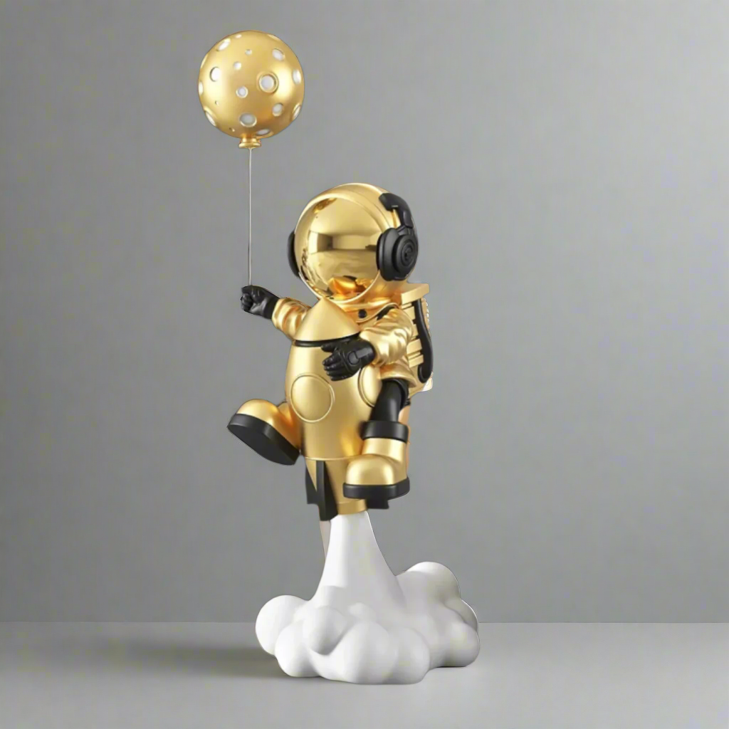 ArtZ® Astronaut Sculpture – Whimsical Space Decor for Home or Office 1