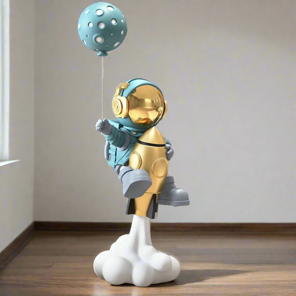 ArtZ® Astronaut Sculpture – Whimsical Space Decor for Home or Office 4