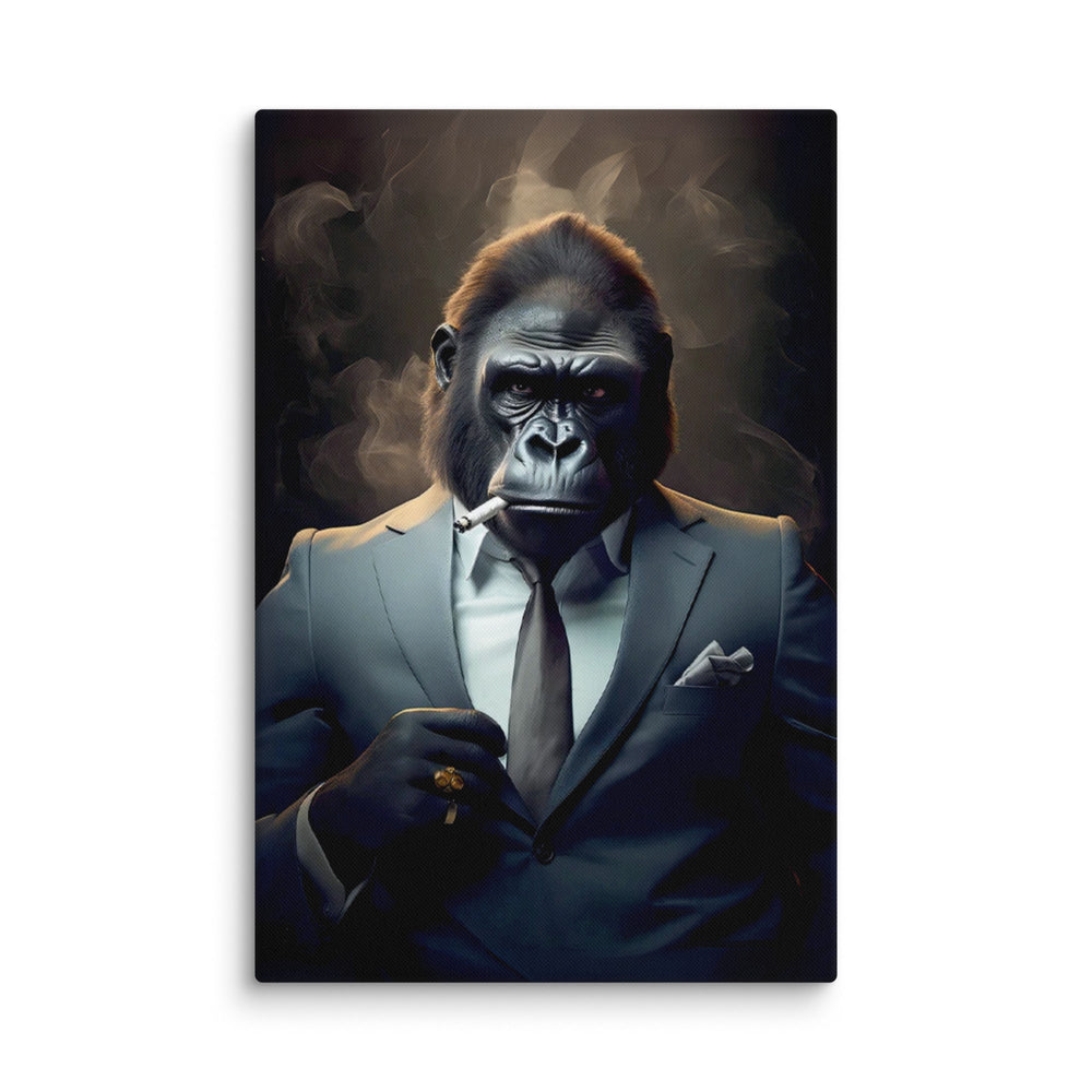 ArtZ® Don of the Jungle Gorilla Painting – Bold Wall Art for Unique Spaces 0