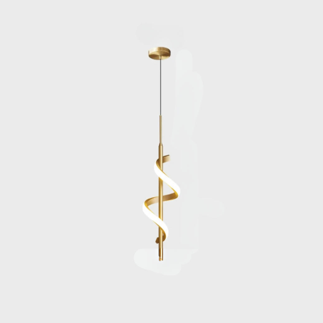 ArtZ® Luminicious LED Swirl Lamp – Unique Lighting for Home or Office 0