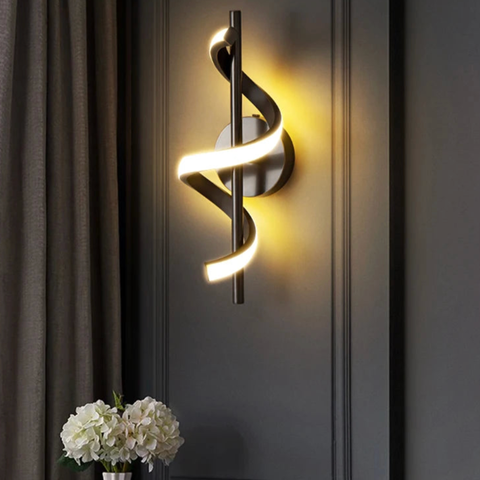 ArtZ® Luminicious LED Swirl Lamp – Unique Lighting for Home or Office 2