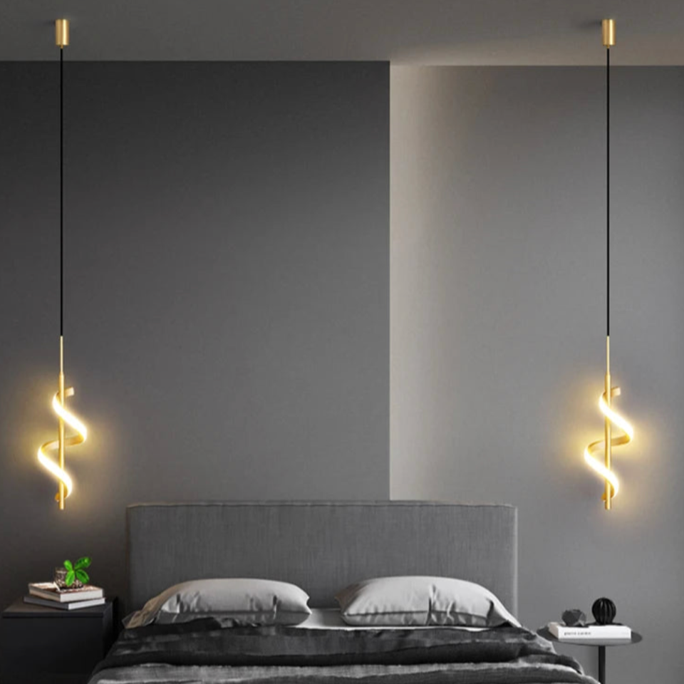 ArtZ® Luminicious LED Swirl Lamp – Unique Lighting for Home or Office 8