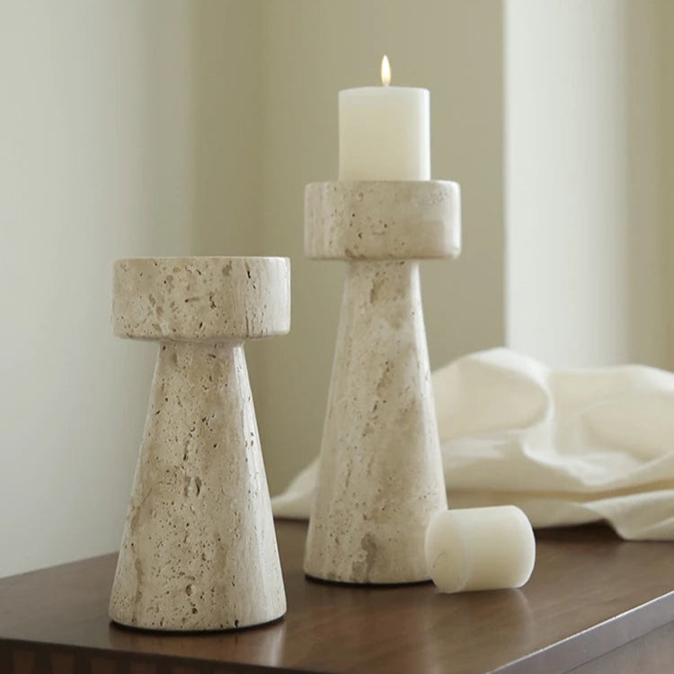 ArtZ® Soft Flame Candle Holder Set – Elegant Décor for Romantic Evenings or Special Events 1