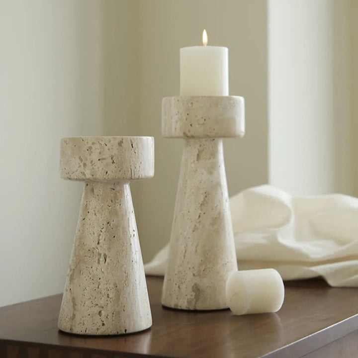 ArtZ® Soft Flame Candle Holder Set – Elegant Décor for Romantic Evenings or Special Events 1