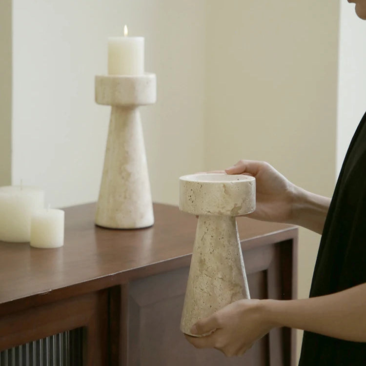 ArtZ® Soft Flame Candle Holder Set – Elegant Décor for Romantic Evenings or Special Events 3