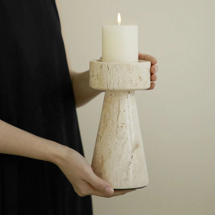 ArtZ® Soft Flame Candle Holder Set – Elegant Décor for Romantic Evenings or Special Events 5