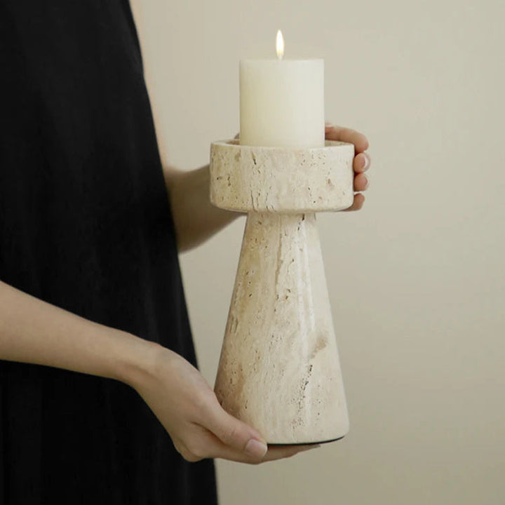 ArtZ® Soft Flame Candle Holder Set – Elegant Décor for Romantic Evenings or Special Events 5