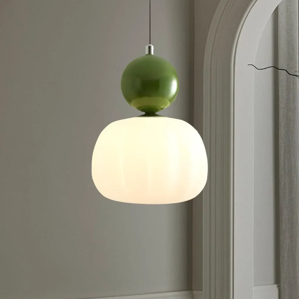 Art Deco Pendant Light in Cream – Stylish Illumination for Dining Room or Living Space 6