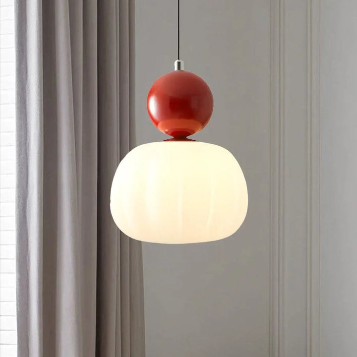 Art Deco Pendant Light in Cream – Stylish Illumination for Dining Room or Living Space 8