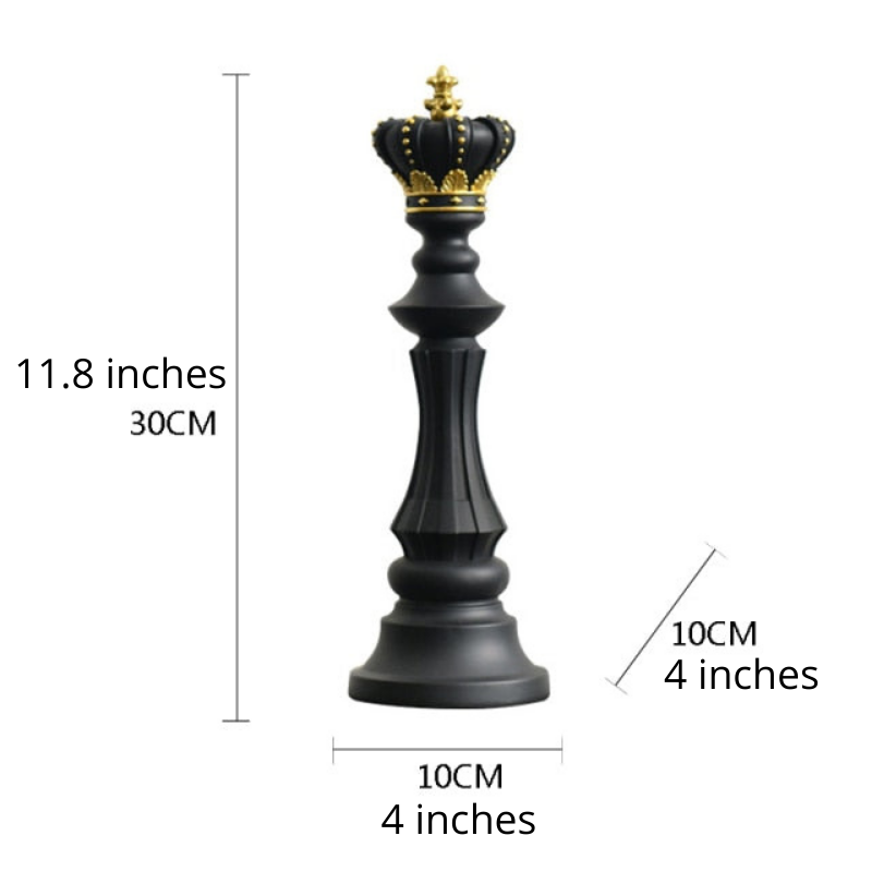 Artisan Chess Statue – Unique Home Decor for Art and Chess Lovers 0
