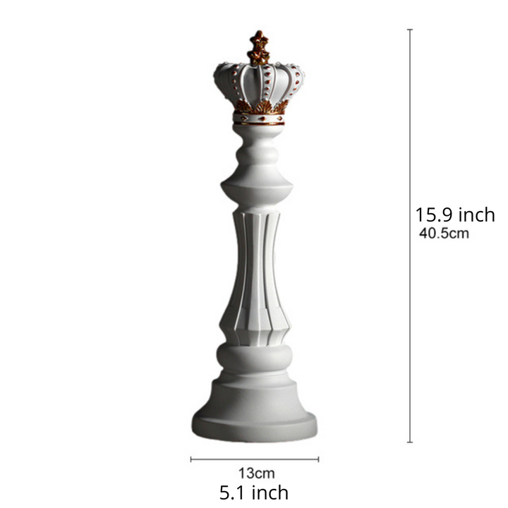 Artisan Chess Statue – Unique Home Decor for Art and Chess Lovers 10