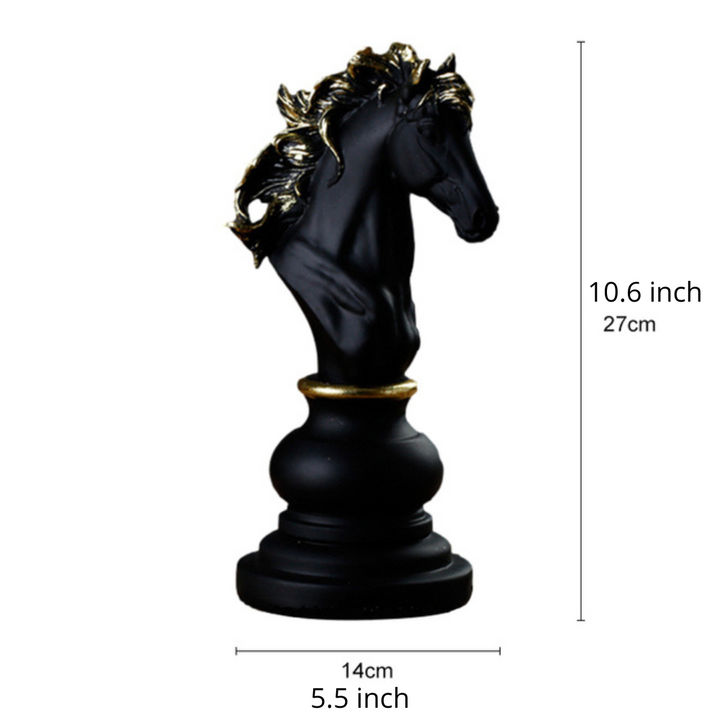 Artisan Chess Statue – Unique Home Decor for Art and Chess Lovers 13