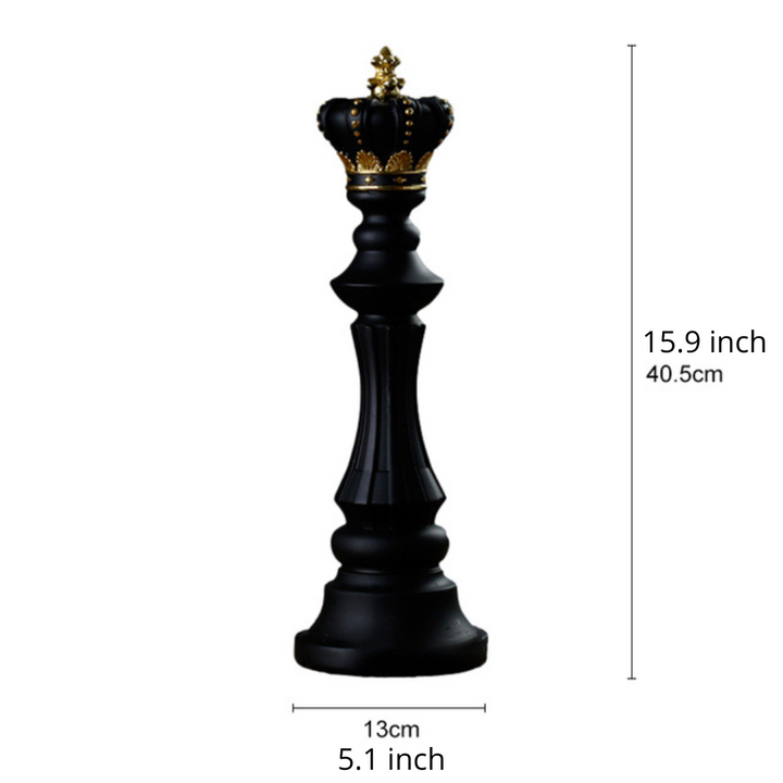 Artisan Chess Statue – Unique Home Decor for Art and Chess Lovers 14