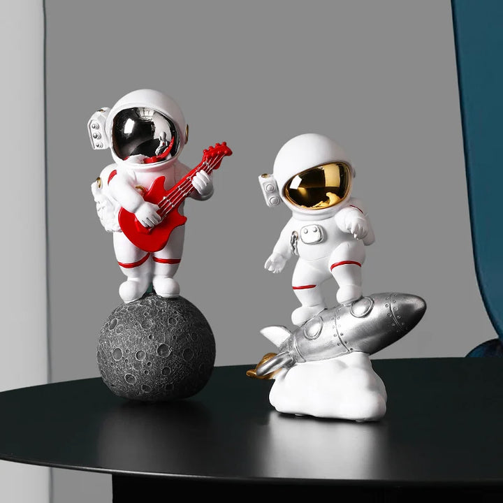 Astronaut Car Ornament – Whimsical Décor for Living Room or Children's Room 0