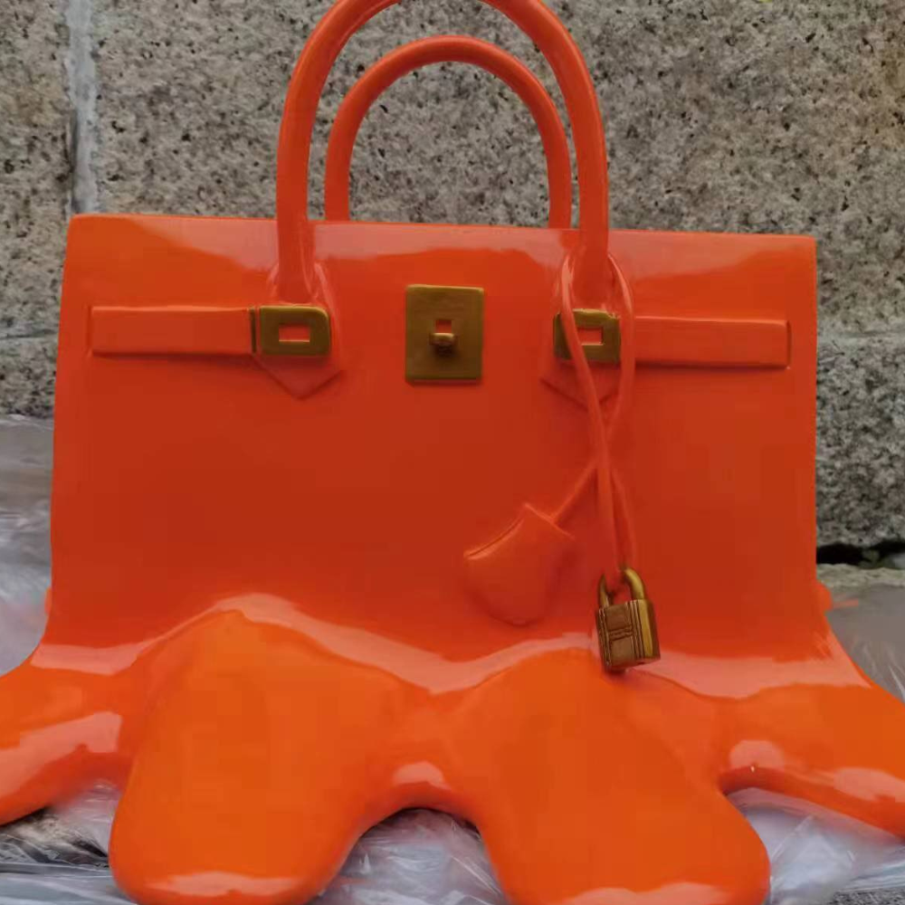 Bag Vase Sculpture – Unique Decorative Accent for Stylish Home Decor 1