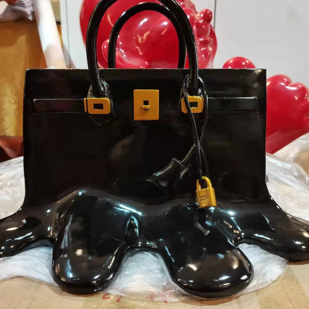 Bag Vase Sculpture – Unique Decorative Accent for Stylish Home Decor 2