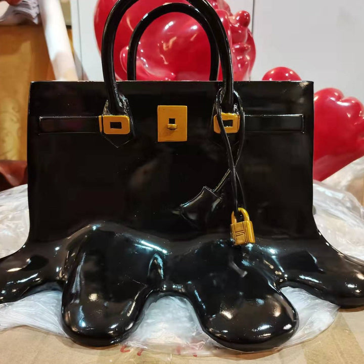 Bag Vase Sculpture – Unique Decorative Accent for Stylish Home Decor 2