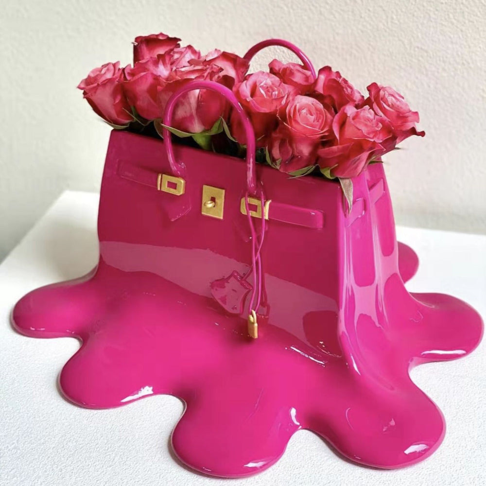 Bag Vase Sculpture – Unique Decorative Accent for Stylish Home Decor 3