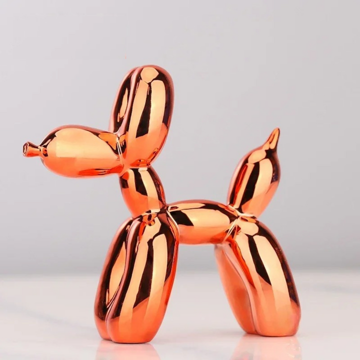 Balloon Dog Sculpture – Whimsical Resin Dog Statue for Home or Office Decor 4