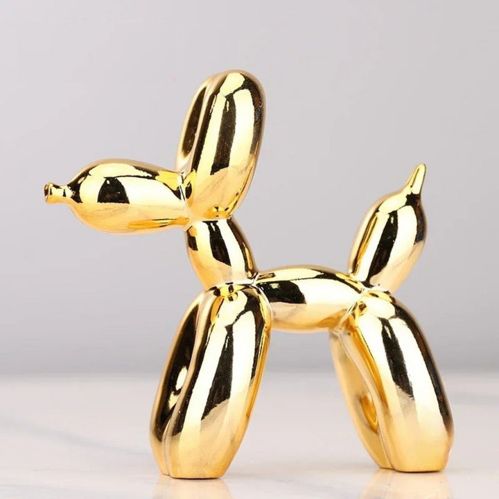 Balloon Dog Sculpture – Whimsical Resin Dog Statue for Home or Office Decor 6