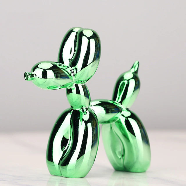 Balloon Dog Sculpture – Whimsical Resin Dog Statue for Home or Office Decor 7