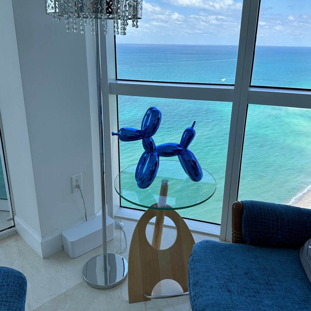 Balloon Dog Sculpture – Whimsical Resin Dog Statue for Home or Office Decor 8