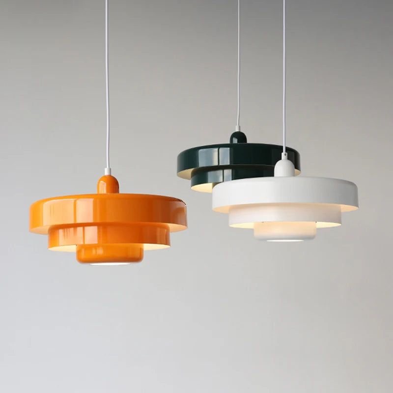 Bauhaus Black Pendant Light with Iron Shade – Stylish Kitchen Lighting for Dining Room or Office 1