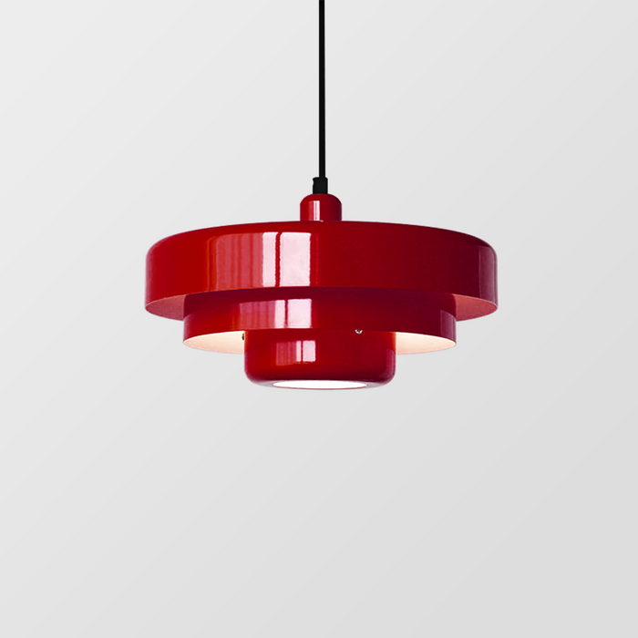 Bauhaus Black Pendant Light with Iron Shade – Stylish Kitchen Lighting for Dining Room or Office 9