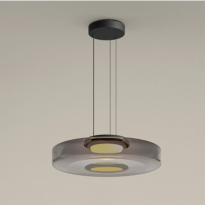 Bauhaus Glass Pendant Light – Stylish Ceiling Fixture for Kitchen or Living Room 0