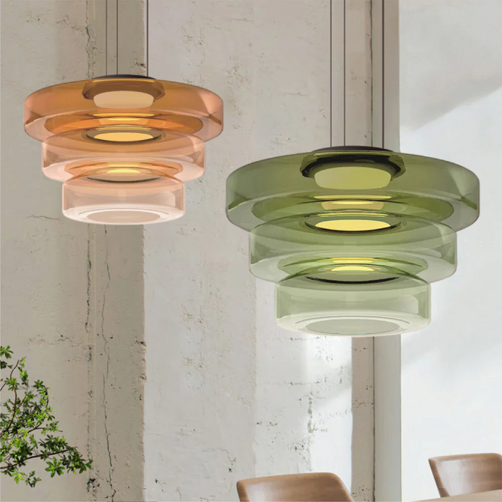 Bauhaus Glass Pendant Light – Stylish Ceiling Fixture for Kitchen or Living Room 3