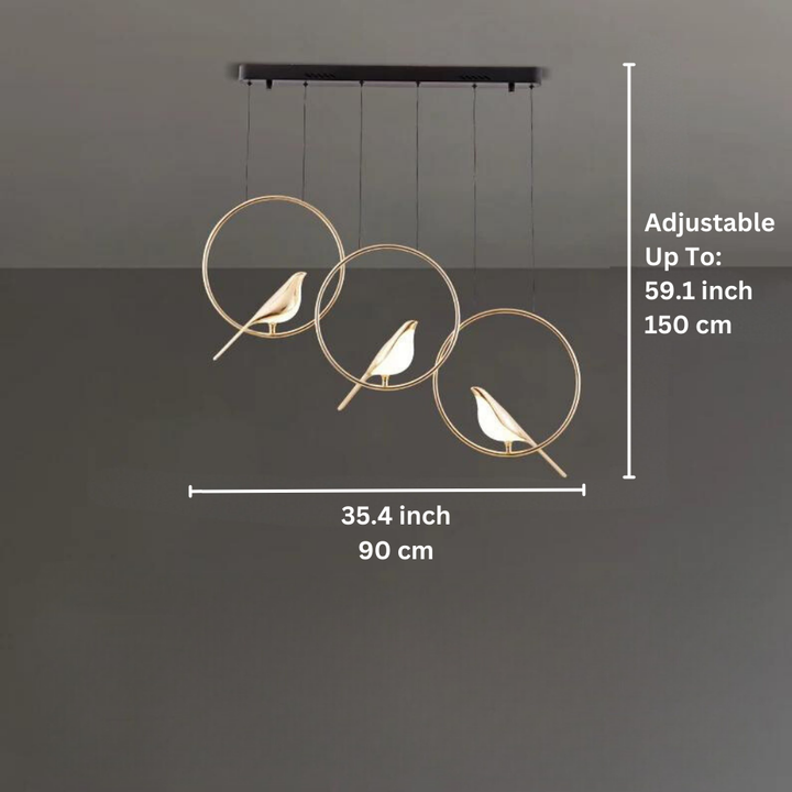 Black Chandelier Light with Artistic Design – Modern Lighting for Dining Room or Living Area 4