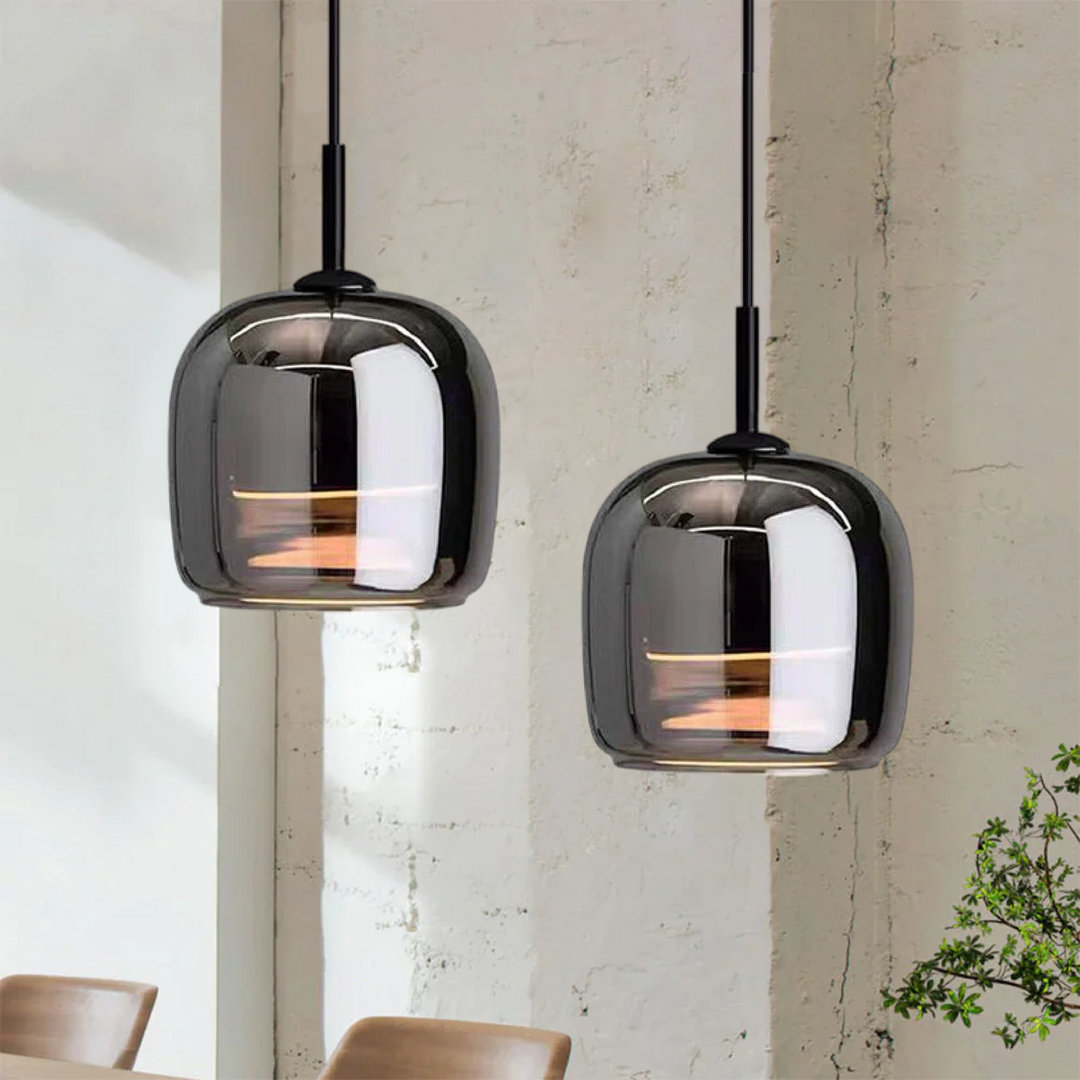 Black Glass Pendant Light – Modern Kitchen Pendant Lighting for Stylish Interiors 3
