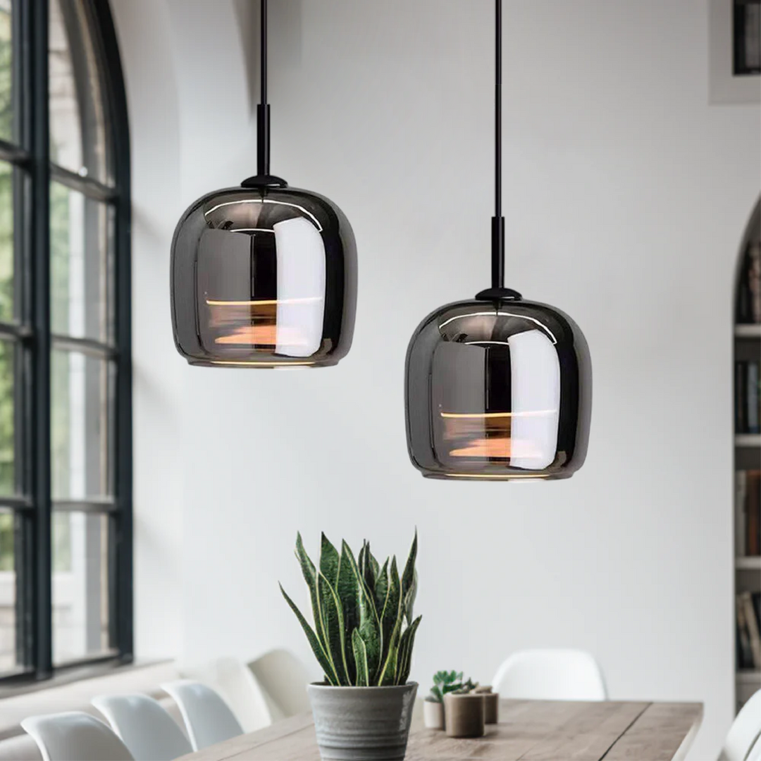 Black Glass Pendant Light – Modern Kitchen Pendant Lighting for Stylish Interiors 4