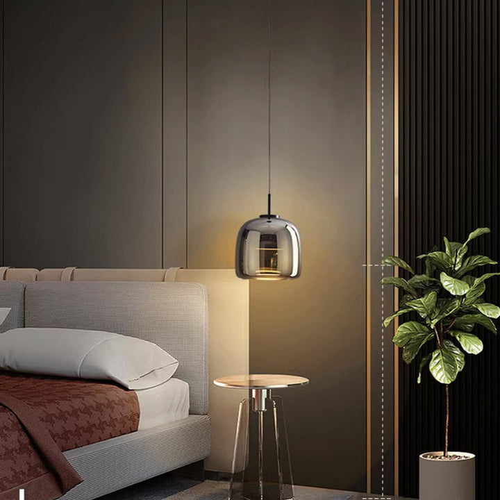 Black Glass Pendant Light – Modern Kitchen Pendant Lighting for Stylish Interiors 6