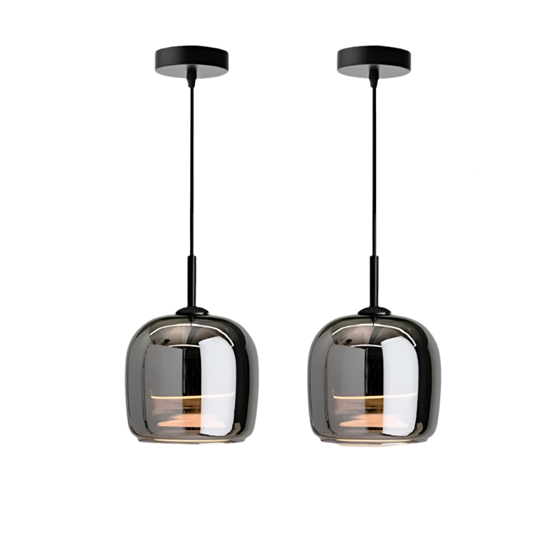 Black Glass Pendant Light – Modern Kitchen Pendant Lighting for Stylish Interiors 9