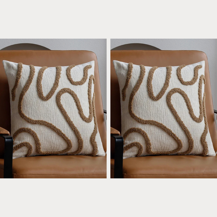 Bohemian Pillow Covers Set of 2 – Textured Decor for Cozy Living Spaces 3