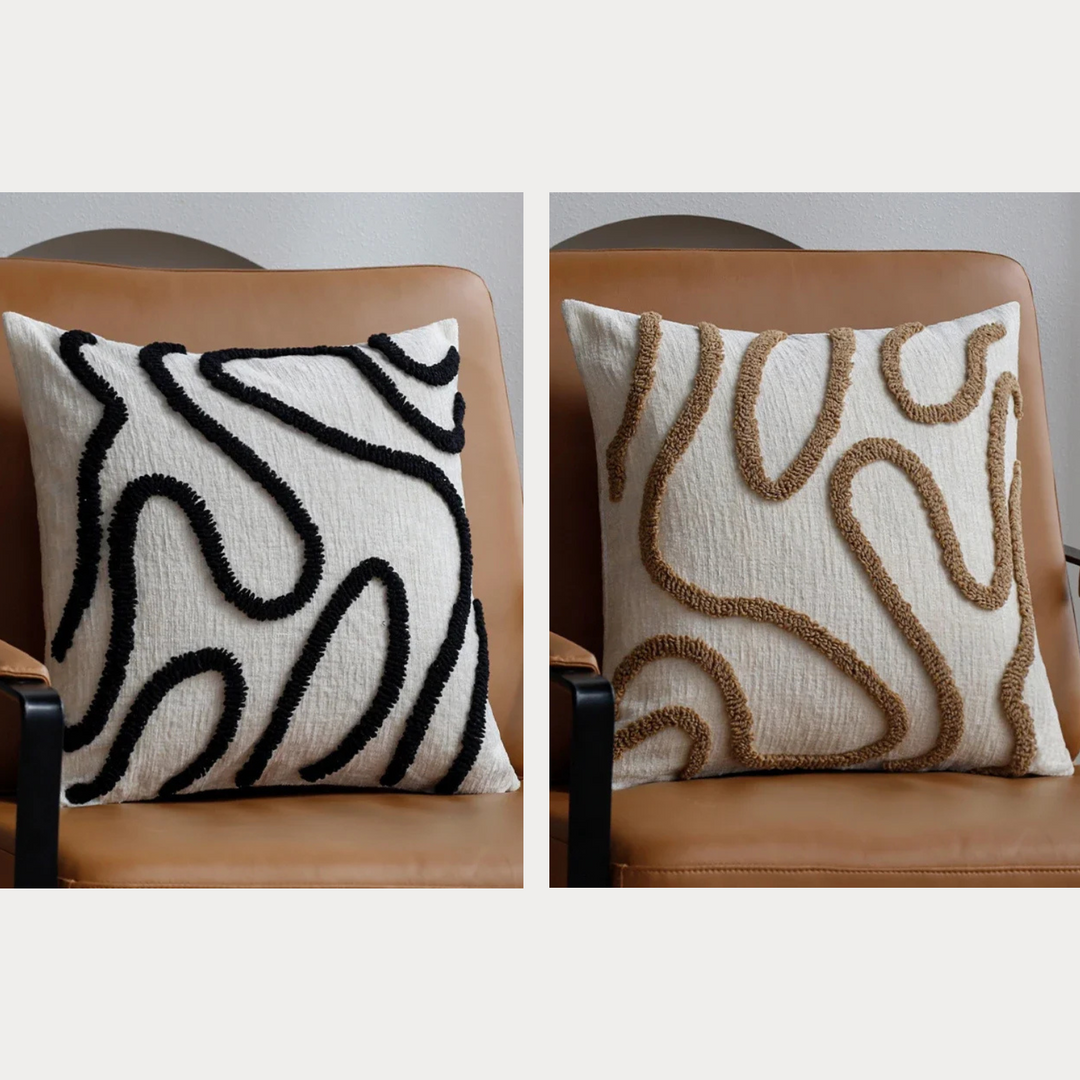 Bohemian Pillow Covers Set of 2 – Textured Decor for Cozy Living Spaces 7