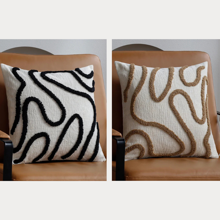 Bohemian Pillow Covers Set of 2 – Textured Decor for Cozy Living Spaces 7